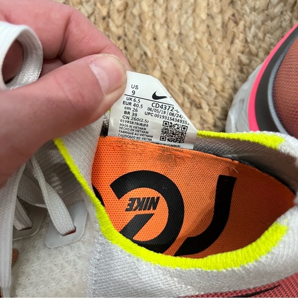 Nike React Infinity Running Shoes Size 9 - Picture 7 of 9